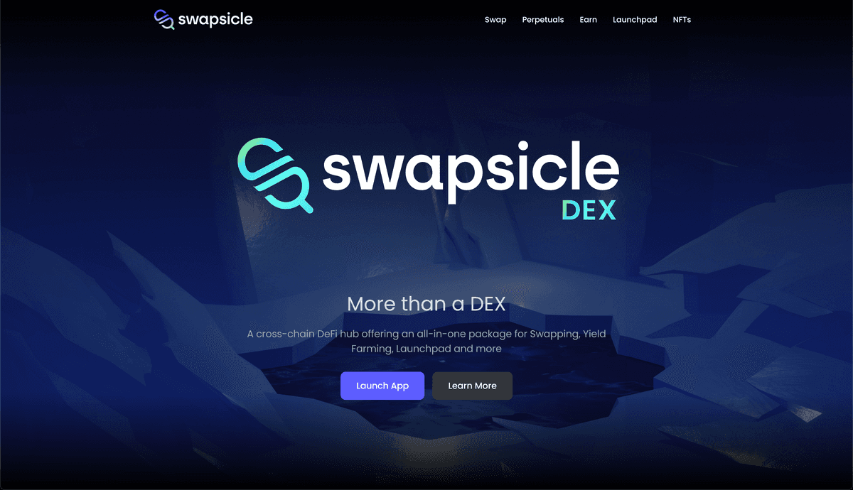 Swapsicle landing page