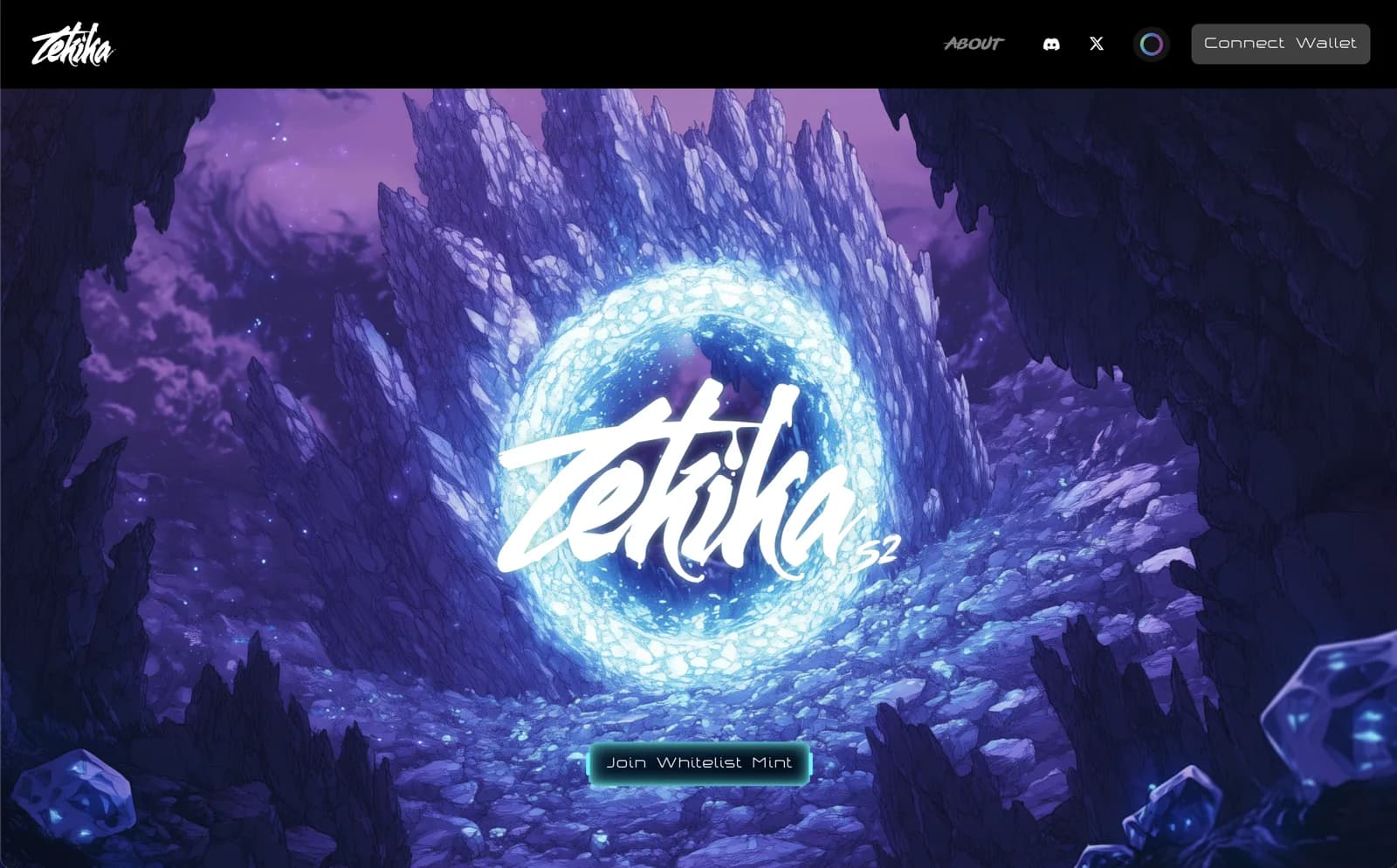 Tekika portfolio interface